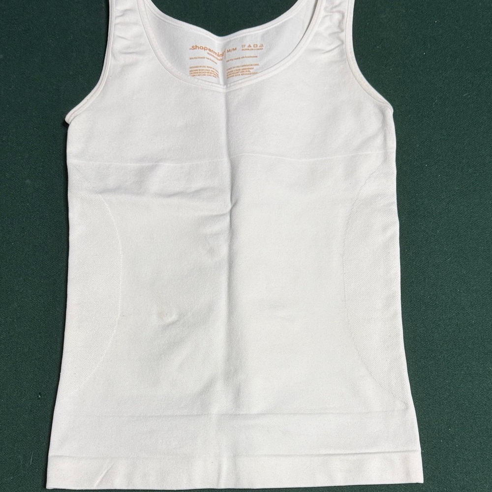 Shaping White Tank Top